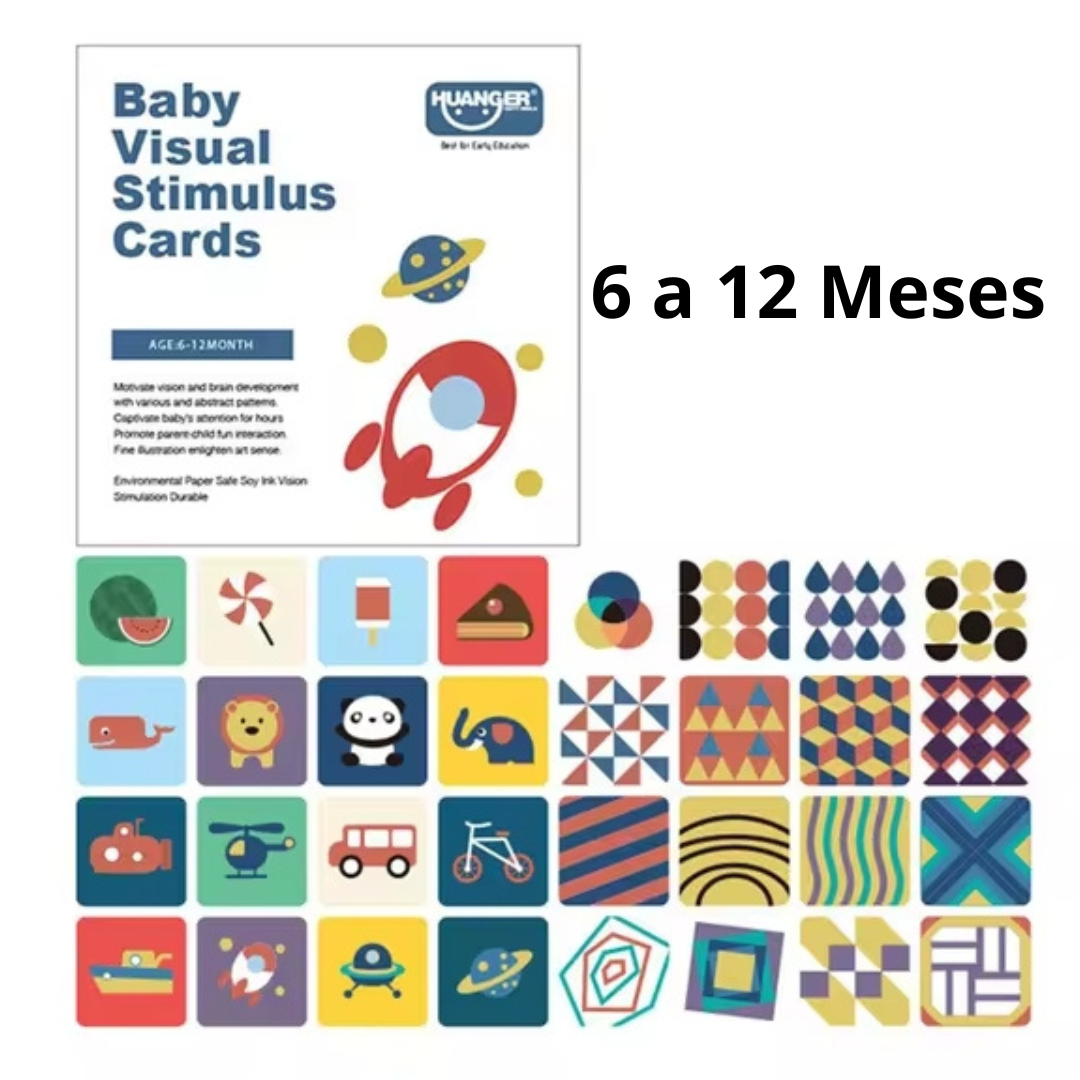 Kit Figuras Montessori Para Bebês - Tummy Time