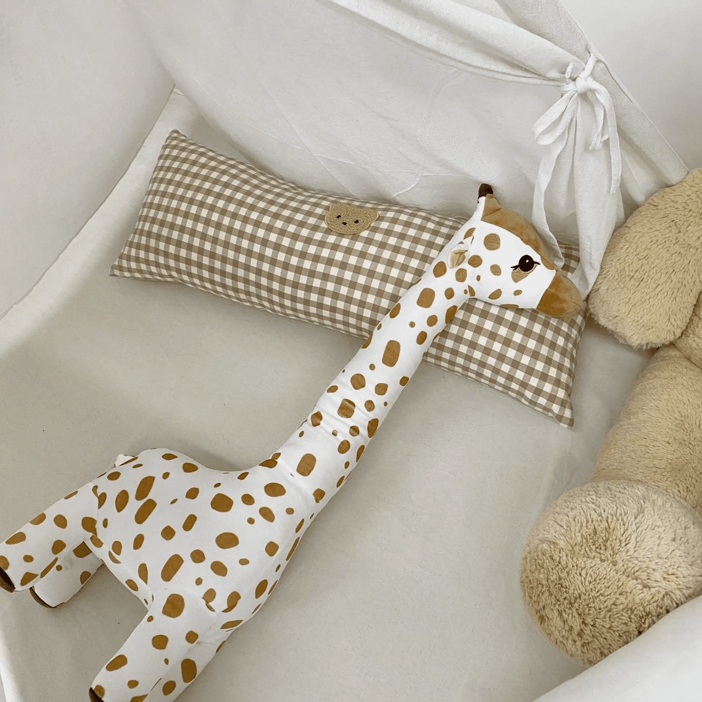 Travesseiro Bebê Retangular - Xadrez | Bebê Colorido