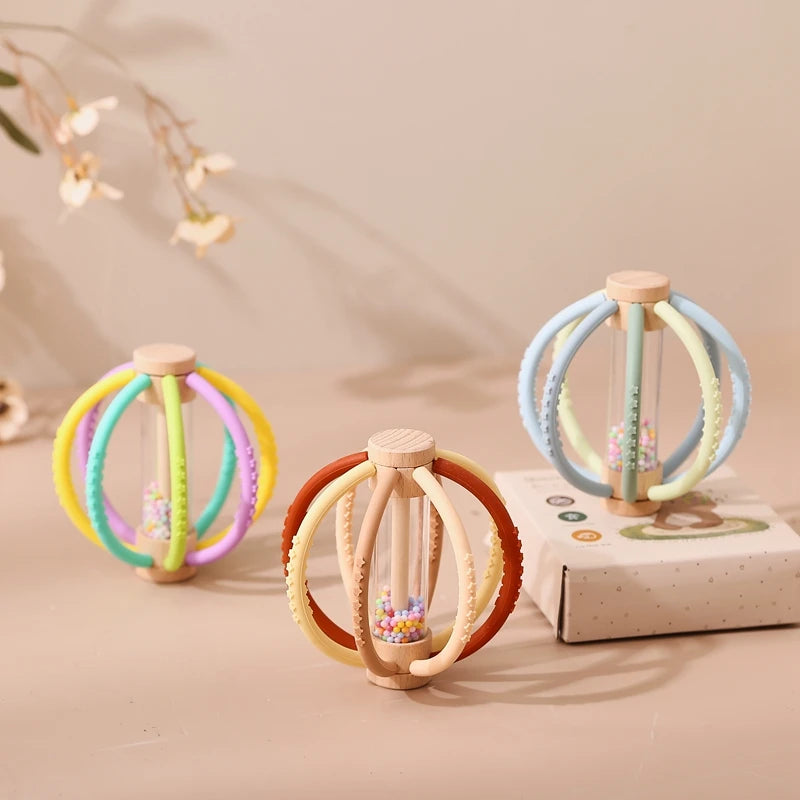 Mordedor para Bebê com Chocalho - Argolas