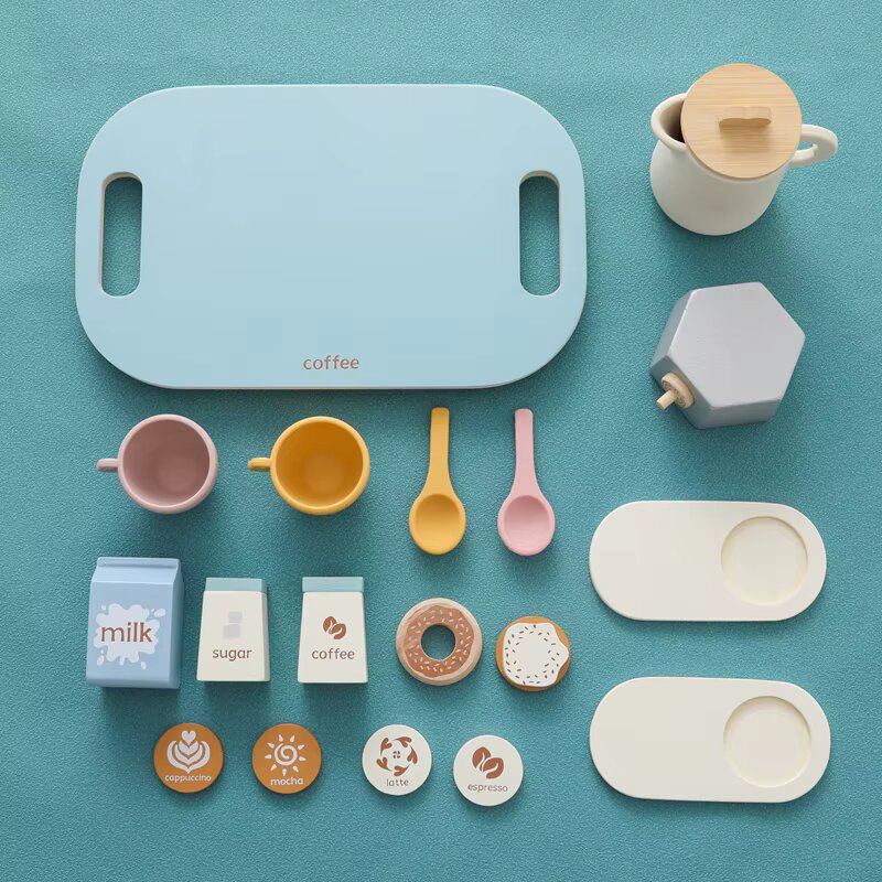 Conjunto Chá da Tarde - Azul Infantil | Bebê Colorido