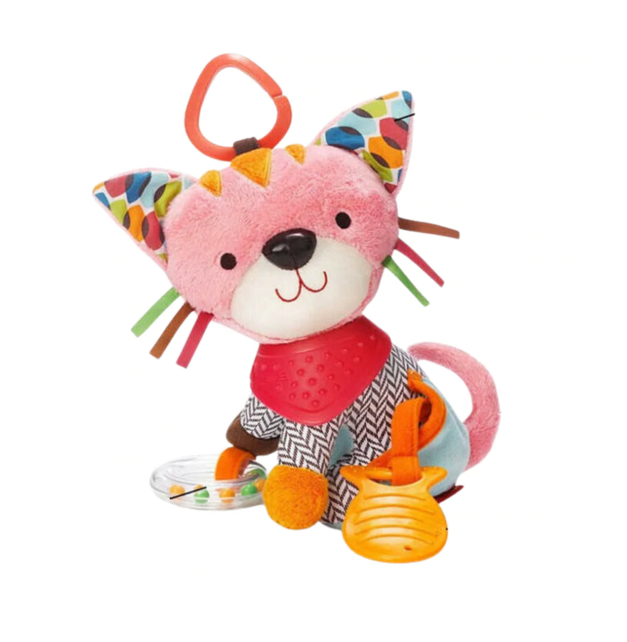 Pelúcia com Chocalho e Mordedor - Peluzoou