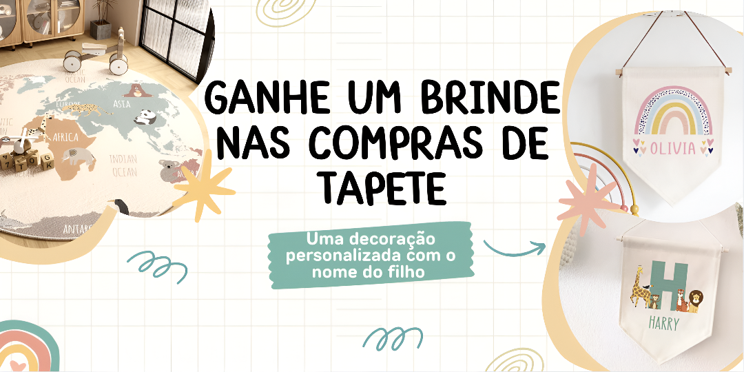 Tapete Quarto Redondo