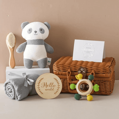 Kit de Presente Bebê Banho - 5pcs | Bebê Colorido