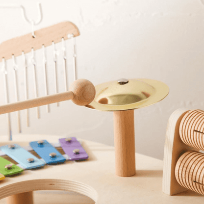 Mesa Pedagógica Musical - Brinquedo Montessori Madeira