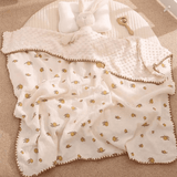 Cobertor Bebê Plush - Mantinha Algodão 100% Limão Siciliano | Bebê Colorido