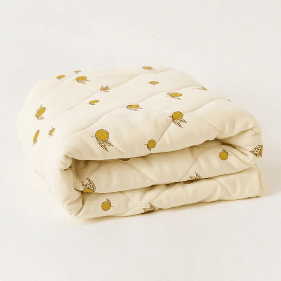 Cobertor Edredom Bebê de Berço - Limão Siciliano | Bebê Colorido