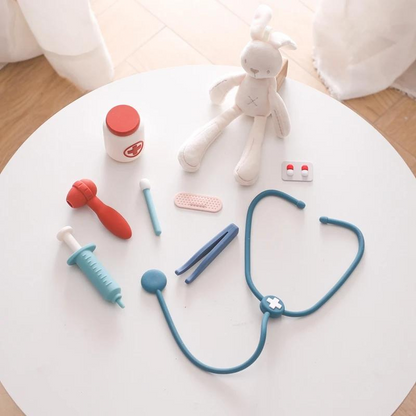 Kit Médico Infantil - Brinquedo Silicone