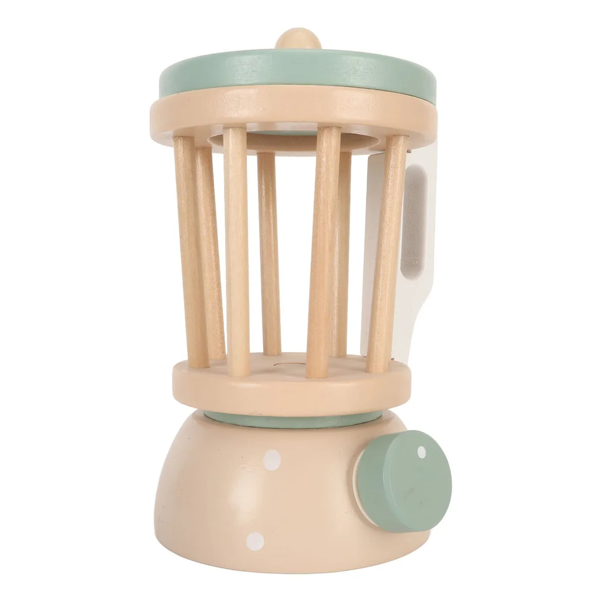 Brinquedo Mini Cozinha Infantil - Liquidificador de Madeira Verde