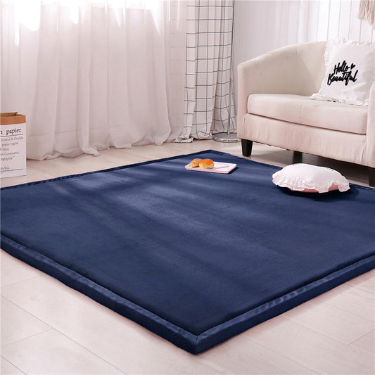 Tapete de Atividades para Bebê Acolchoado - Azul