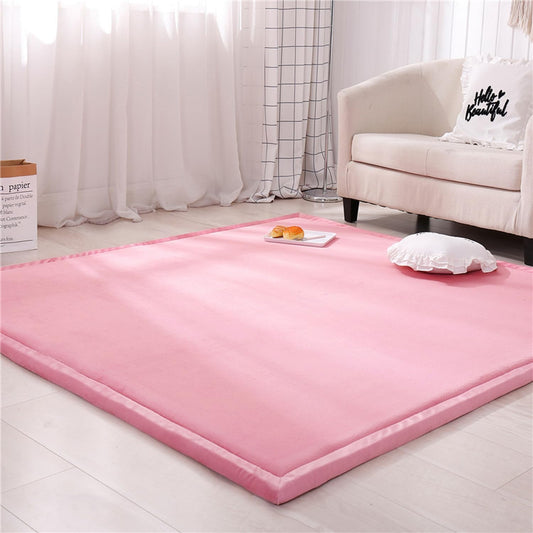 Tapete de Atividades para Bebê Acolchoado - Rosa